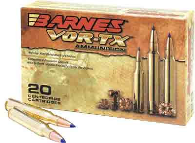 Barnes .35 Whelen VOR-TX Barnes Tipped TSX Flat Base 200 Grain 20/Box