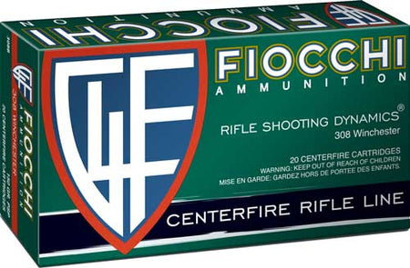 Fiocchi .308 Win / 7.62x51mm Field Dynamics Pointed Soft Point 150 Grain 20/Box