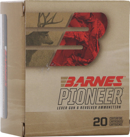 Barnes .44 Magnum Pioneer XPB Flat Nose Hollow Point 225 Grain 20/Box