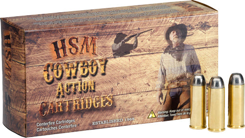 HSM .32-40 Winchester Cowboy Action LEAD Round Nose Flat Point 170 Grain 20/Box