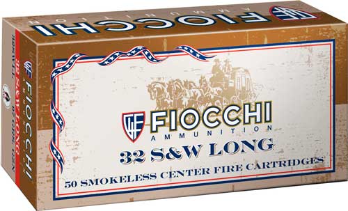 Fiocchi .32 S&W Long Cowboy Action Lead Wadcutter 100 Grain 50/Box