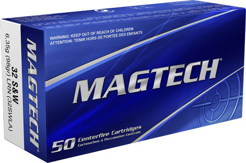 Magtech .32 S&W Long Sport Shooting Range/Training Lead Round Nose 98 Grain 50/Box
