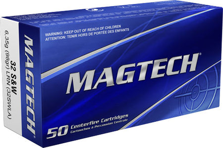 Magtech .32 S&W Long Sport Shooting Range/Training Lead Round Nose 98 Grain 50/Box