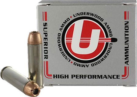 Underwood Ammo .500 S&W Mag eXtreme Terminal Performance Jacketed Hollow Point 350 Grain 20/Box