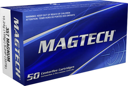 Magtech .357 Magnum Range/Training Semi Jacketed Hollow Point 158 Grain 50/Box [Item 749]