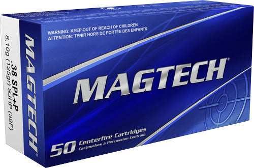 Magtech .38 Special Range/Training Semi Jacketed Hollow Point 125 Grain 50/Box