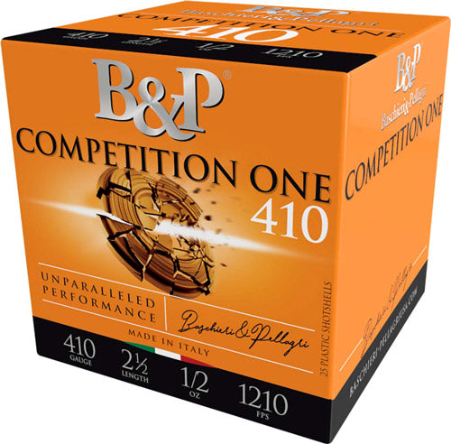 Baschieri and Pellagri .410 Bore Competition One #8 1/2 oz 2.5 in 25/Box [Item 7067]