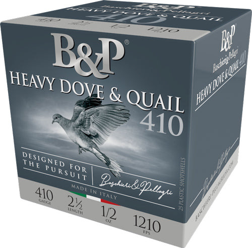 Baschieri and Pellagri .410 Bore Hunting Heavy Dove & Quail #7.5 1/2 oz 2.5 in 250/Box