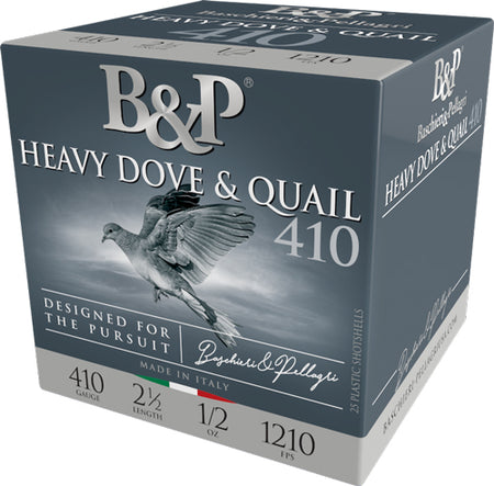 Baschieri and Pellagri .410 Bore Hunting Heavy Dove & Quail #7.5 1/2 oz 2.5 in 250/Box