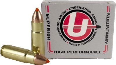 Underwood Ammo .458 SOCOM Ballistic Tip Hunting Ballistic Tip Boat Tail 300 Grain 20/Box
