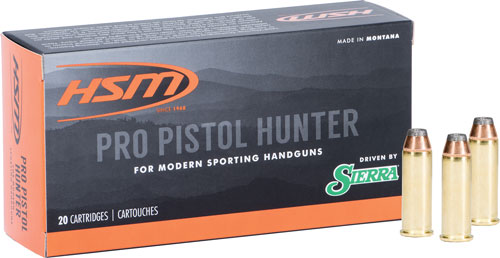 HSM .44 Magnum Pro Pistol Soft Point 300 Grain 20/Box [Item 1983]