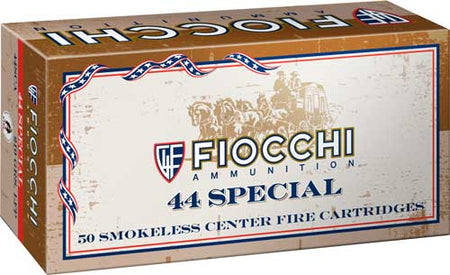 Fiocchi .44 S&W Special Cowboy Action Lead Flat Point 210 Grain 50/Box