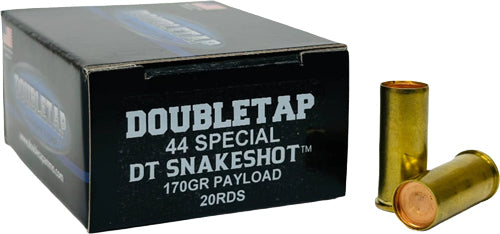 DOUBLETAP 44 SPL SNAKE SHOT 20RD 50BX/CS
