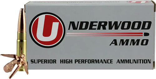Underwood Ammo .300 AAC Blackout Maximum Expansion COPPER SOLID Monolithic 194 Grain 20/Box