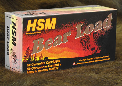 HSM .454 Casull Bear Load LEAD Wide Flat Nose 325 Grain 50/Box