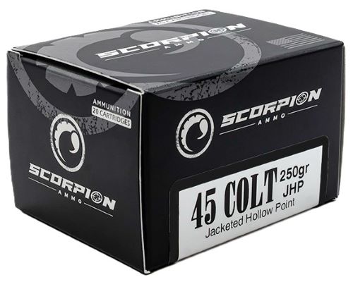 SCORPION 45 LC 250GR JHP 20RD 10BX/CS