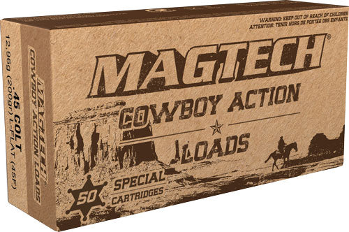 Magtech .45 Long Colt Cowboy Action Lead Flat Nose 200 Grain 50/Box