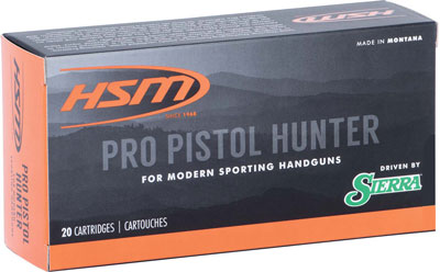 HSM .500 S&W Mag Pro Pistol Jacketed Soft Point 400 Grain 20/Box