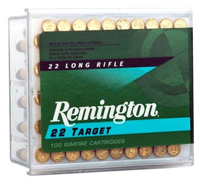 Remington .22 Long Rifle 22 Target Round Nose 40 Grain 100/Box