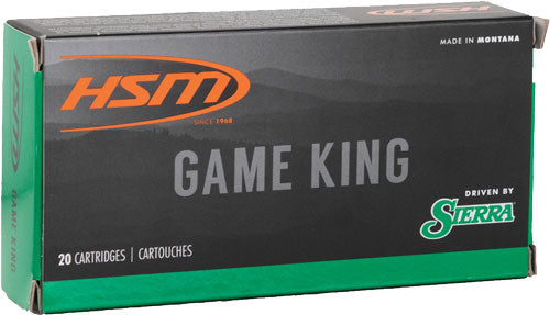 HSM 6.5mm Grendel Sierra Game King Spitzer Boat Tail 120 Grain 20/Box