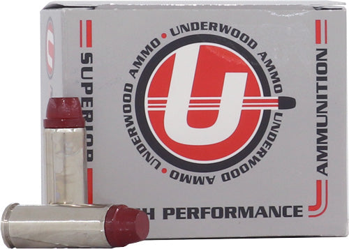 Underwood Ammo .45 Long Colt Keith-Type Semi-Wadcutter Gas Check Black Cherry Coated Hard Cast 255 Grain 20/Box