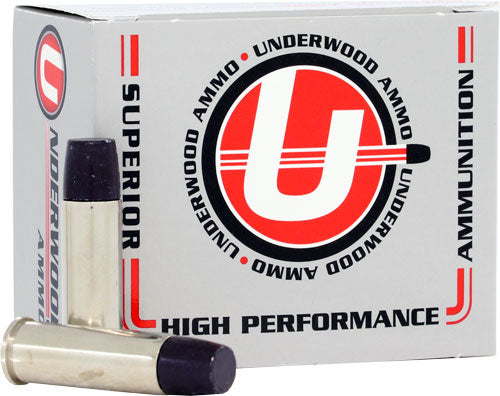Underwood Ammo .454 Casull Long Wide Nose Gas Check Black Cherry Coated Hard Cast 360 Grain 20/Box