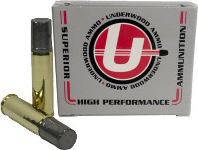 Underwood Ammo .500 S&W Mag Wide Flat Nose Black Cherry Coated Hard Cast 700 Grain 20/Box