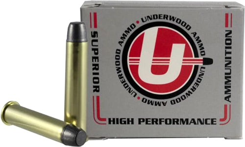 Underwood Ammo .45-70 Government Long Flat Nose Gas Check Black Cherry Coated Hard Cast 430 Grain 20/Box