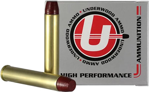 Underwood Ammo .444 Marlin Flat Nose Gas Check Black Cherry Coated Hard Cast 335 Grain 20/Box