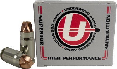 Underwood Ammo .357 Sig Xtreme Defender COPPER SOLID Monolithic 90 Grain 20/Box