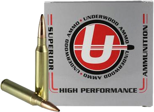 Underwood Ammo .338 Lapua Magnum Custom Competition Hollowpoint Boat Tail Match 300 Grain 10/Box