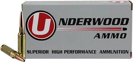 Underwood Ammo 6.5mm Creedmoor Custom Competition Jacketed Hollow Point 140 Grain 20/Box