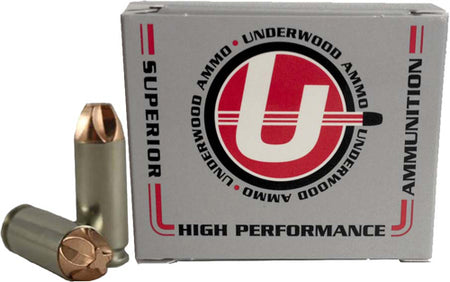 Underwood Ammo 10mm Auto Xtreme Defender COPPER SOLID Monolithic 100 Grain 20/Box