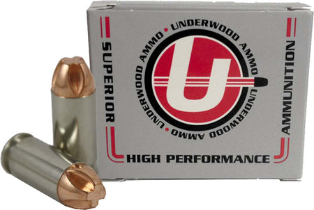 Underwood Ammo .40 S&W Xtreme Defender COPPER SOLID Monolithic 100 Grain 20/Box
