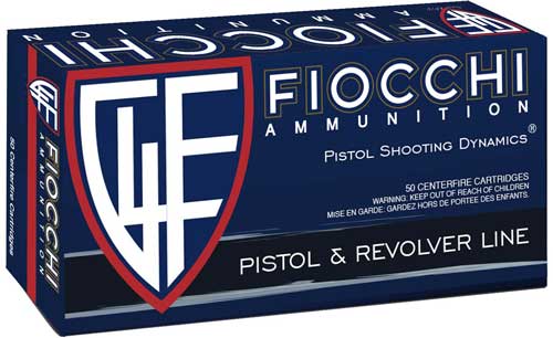 Fiocchi 9mm Luger / Parabellum Range Dynamics Full Metal Jacket 158 Grain 50/Box