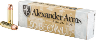 Alexander Arms .50 Beowulf XTP Hornady XTP Hollow Point 350 Grain 20/Box