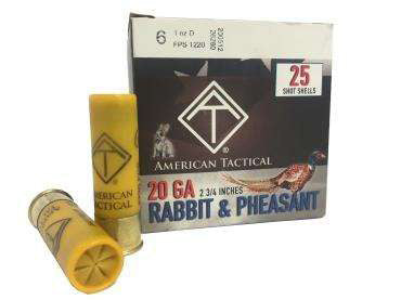ATI 20 Gauge Game Load #6 1 oz 2.75 in 250/Box