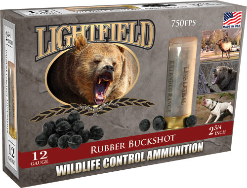 Lightfield 12 Gauge Wildlife Control Less Lethal 21 Pellets Less Lethal 5/16 oz 2.75 in 5/Box