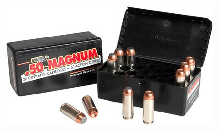 Magnum Research .50 AE Blount Jacketed Hollow Point 300 Grain 20/Box