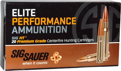 Sig Sauer .300 AAC Blackout Elite Copper Hunting OTM Copper Solid 120 Grain 20/Box