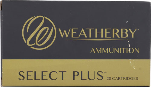 Weatherby .257 Weatherby Mag Select Plus Swift Scirocco Polymer Tip 100 Grain 20/Box