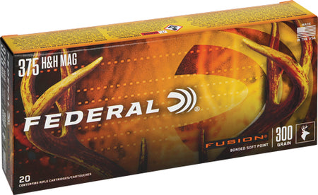 Federal .357 Magnum Fusion Bonded Soft Point 158 Grain 20/Box
