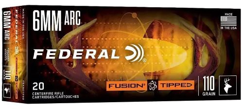 FEDERAL FUSION 6MM ARC 110GR TIPPED FUSION 20RD 10BX/CS