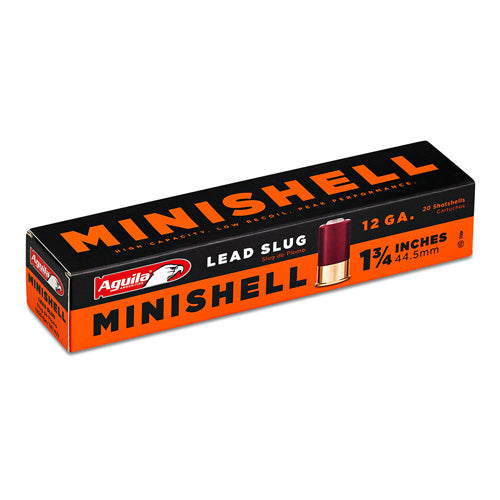 Aguila 12 Gauge Minishell Lead Slug Slug 7/8 oz 1.75 in 20/Box