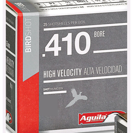 Aguila .410 Bore Sub-Gauge High Velocity #7.5 1/2 oz 2.5 in 25/Box