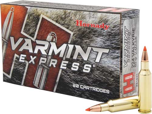 Hornady .224 Valkyrie Varmint Express Hornady V-Max 60 Grain 20/Box