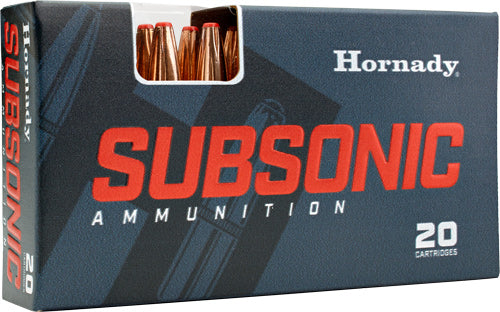 Hornady .450 Bushmaster Subsonic Sub X 395 Grain 20/Box
