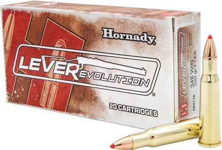 Hornady .348 Winchester LEVERevolution Flex Tip eXpanding 200 Grain 20/Box