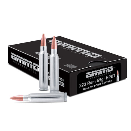 Ammo Inc .223 Remington Shield Hollow Point Boat Tail 55 Grain 20/Box