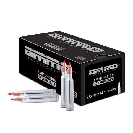 Ammo Inc .223 Remington Shield V-Max 60 Grain 50/Box